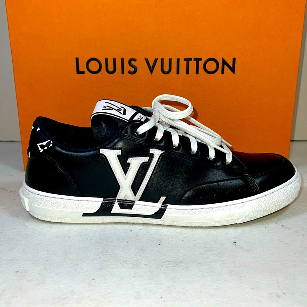 Louis Vuitton Black and White Sneakers